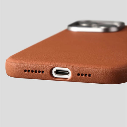 Luxury Leather Magnetic Case