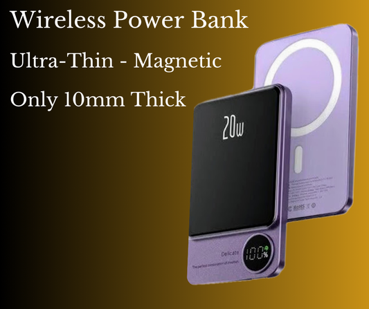 Premium Magnetic Wireless Power Bank